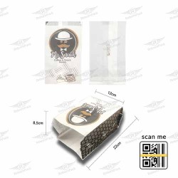 ΧΑΡΤΟΣΑΚΟΥΛΑ MR SNACK ΒΕΖΙΤΑΛ ΛΕΥΚΟ 10kg 220τμχ/kg 12x22x8,5cm