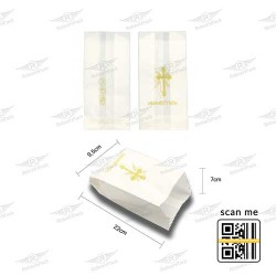 ΧΑΡΤΟΣΑΚΟΥΛΑ ΜΝΗΜΟΣΥΝΟ ΒΕΖΙΤΑΛ ΛΕΥΚΟ 10kg 272τμχ/kg 9,5x22x7cm