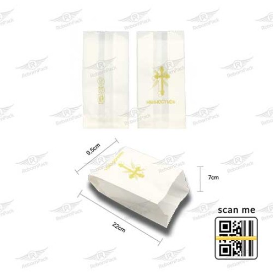 ΧΑΡΤΟΣΑΚΟΥΛΑ ΜΝΗΜΟΣΥΝΟ ΒΕΖΙΤΑΛ ΛΕΥΚΟ 10kg 272τμχ/kg 9,5x22x7cm