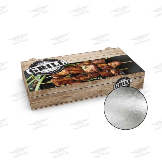 NEW GRILL ΚΟΥΤΙ ΚΑΛΑΜΑΚΙ ΜΕΓΑΛΟ 10kg 25x13x4,5cm 157τμχ