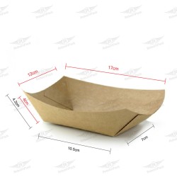 ΣΚΑΦΑΚΙ KRAFT 17x12x4cm 13oz 250τμχ