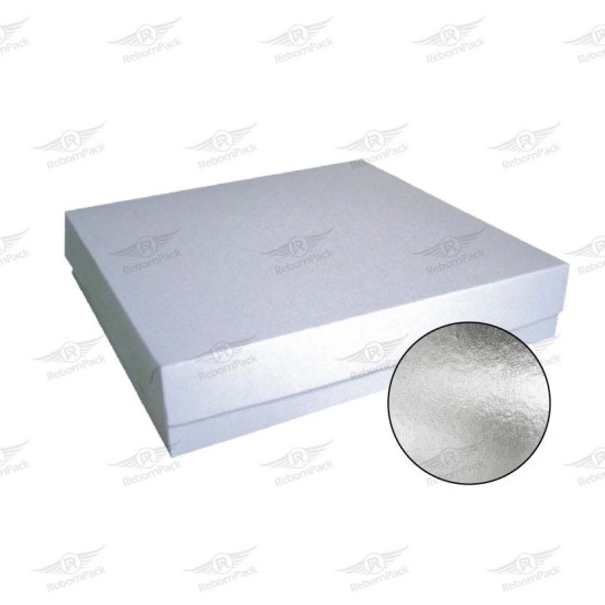 ΛΕΥΚΟ ΚΟΥΤΙ ΜΕ ΑΛΟΥΜΙΝΙΟ ΖΑΧ. Νο 10 10KG 21,8x21,6x8cm 93τμχ