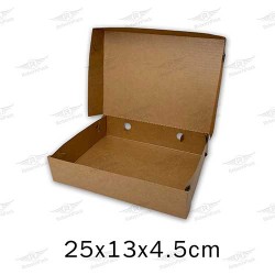 ΚΟΥΤΙ ECO POLYKRAFT ΚΑΛΑΜΑΚΙ ΜΕΣΑΙΟ 25x13x4,5 cm 100τμχ