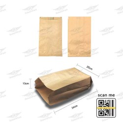 ΧΑΡΤΟΣΑΚΟΥΛΑ ΜΕΤΑΦΟΡΑΣ KRAFT ΚΑΦΕ ΑΤΥΠΩΤΗ 10kg 70τμχ/kg 25x34x13cm