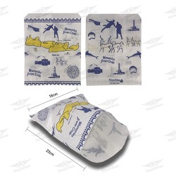 ΦΑΚΕΛΟΣ KRAFT ΛΕΥΚΟ ΦΙΡΜΑ 10kg 245τμχ/kg 16x22cm