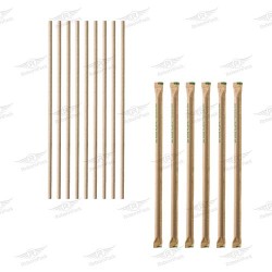 ΚΑΛΑΜΑΚΙΑ ΧΑΡΤΙΝΑ ΚΟΝΤΑ KRAFT 0,42x19cm ΣΥΣΚ. 500τμχ