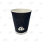 ECO ΠΟΤΗΡΙ 8oz WATERBASED ΜΑΥΡΟ 25τμχ