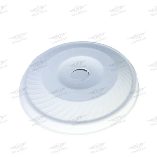 ΚΑΠΑΚΙ FLAT ΧΑΡΤΙΝΟ 90mm ΓΙΑ ΧΑΡΤΙΝO 12oz 14oz 16oz 50τμχ