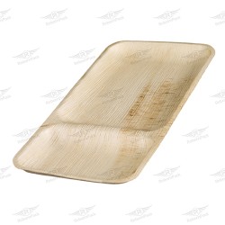 ECO ΠΙΑΤΟ 2 ΘΕΣΕΩΝ ΑΠΟ ΦΥΛΛΑ ΦΟΙΝΙΚΑ 30x15cm 25τμχ