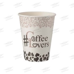 ΠΟΤΗΡΙ ΧΑΡΤΙΝΟ COFFEE LOVERS 12oz 50τμχ