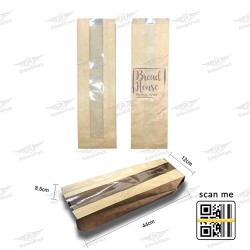 BREAD HOUSE ΠΑΡΑΘΥΡΟ KRAFT ΚΑΦΕ 10kg 12x44x8,5cm 91τμχ/kg