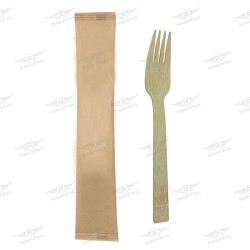 ΠΙΡΟΥΝΙ ΞΥΛΙΝΟ ECO 16cm ΧΑΡΤΙΝΟ ΦΙΛΜ 100τμχ