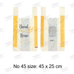 ΤΣΑΝΤΑ ΧΑΡΤΟΠΛΑΣΤ BREAD HOUSE 45x25cm (45) HDPE 10KG