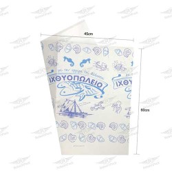 ΧΑΡΤΙ ΙΧΘΥΟΠΩΛΕΙΟ (ΧΩΝΙ) ΜΑΤ 20kg (ΜΕ ΝΑΥΛΟΝ) 18τμχ/kg 45x60cm