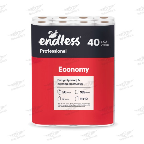ΡΟΛΟ ΧΑΡΤΙ ΥΓΕΙΑΣ ENDLESS ECONOMY 65gr 40τμχ