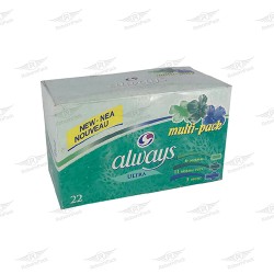 ΣΕΡΒΙΕΤΕΣ ALWAYS ULTRA MULTIPACK 22ΤΕΜ