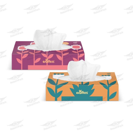 ΧΑΡΤΟΜΑΝΤΗΛΑ ΚΟΥΤΙ ΜΩΒ 3ΦΥΛΛΑ ENDLESS 90τμχ