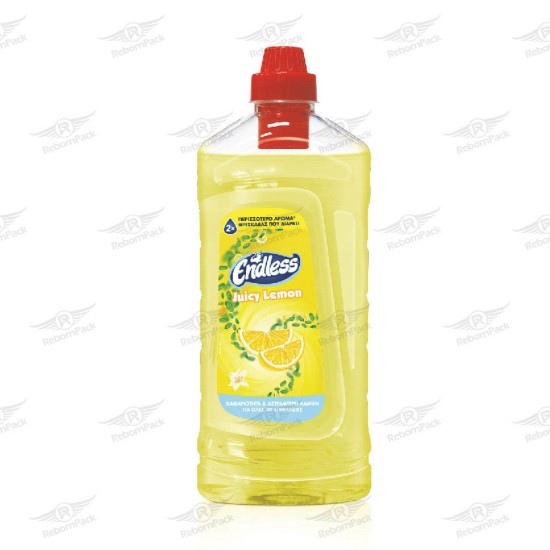 ΥΓΡΟ ΔΑΠΕΔΩΝ ΓΕΝ. ΚΑΘΑΡΙΣΜΟΥ ENDLESS JUICY LEMON 1Ltr