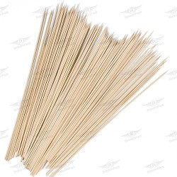 ΚΑΛΑΜΑΚΙΑ ΓΙΑ ΣΟΥΒΛΑΚΙΑ ΞΥΛΙΝΑ 24cm 500τμχ